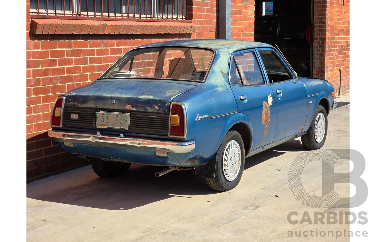 12/1974 Chrysler Valiant Lancer GL LA 1400 (A72) 4d Sedan Blue 1.4L