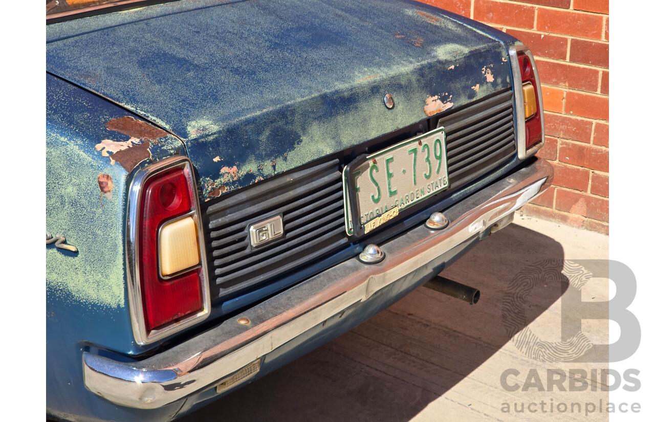 12/1974 Chrysler Valiant Lancer GL LA 1400 (A72) 4d Sedan Blue 1.4L