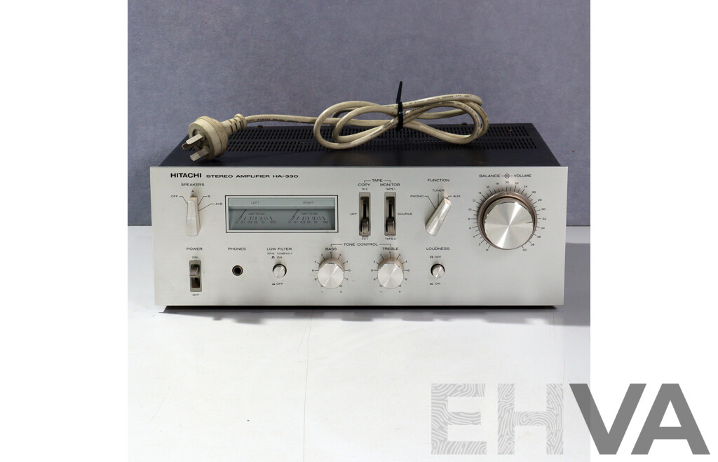 Hitachi Stereo Amplifier HA 330