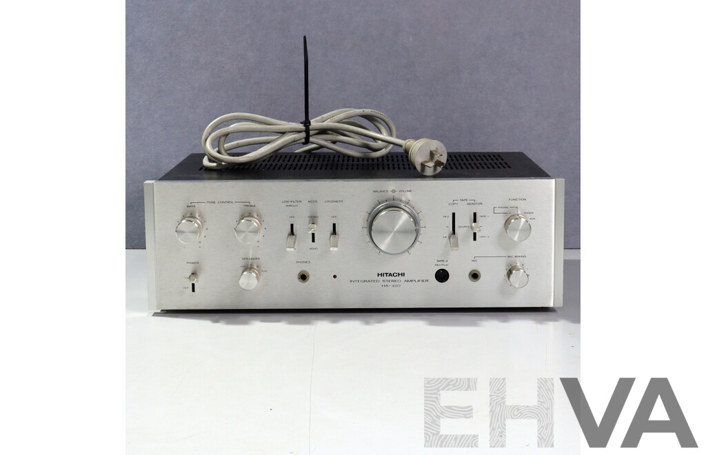 Hitachi Intergrated Stereo Amplifier HA 410