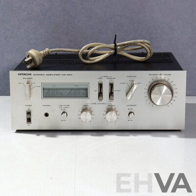 Hitachi Stereo Amplifier HA 330