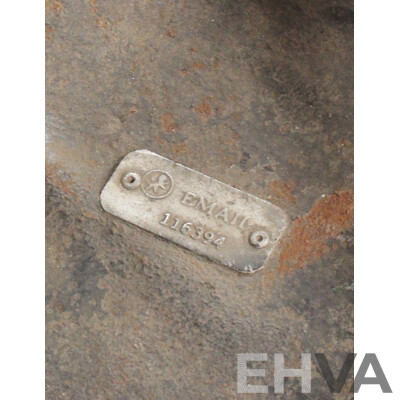 Vintage Industrial Floor Fan by Electricity Meter & Allied Industries Ltd - Email.LTD