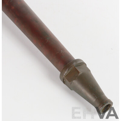 Vintage Brass Fire Hose Nozzle