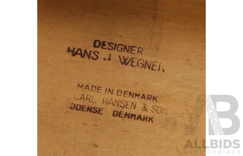 Set of Four CH30 Dining Chairs by Hans Wegner for Carl Hansen