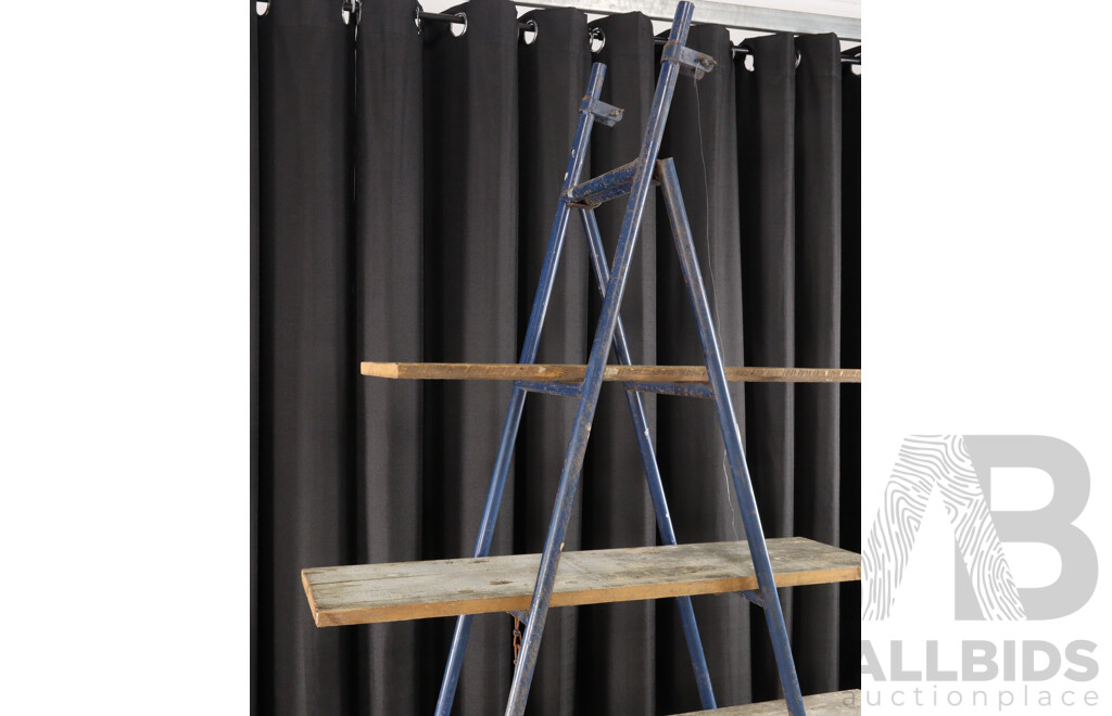 Bespoke Painters Ladder Shelving Unit