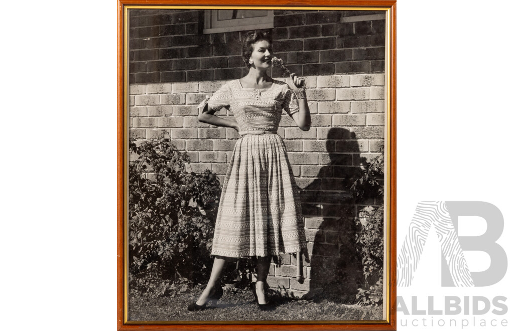Set of Five Vintage Fashion Advertisements