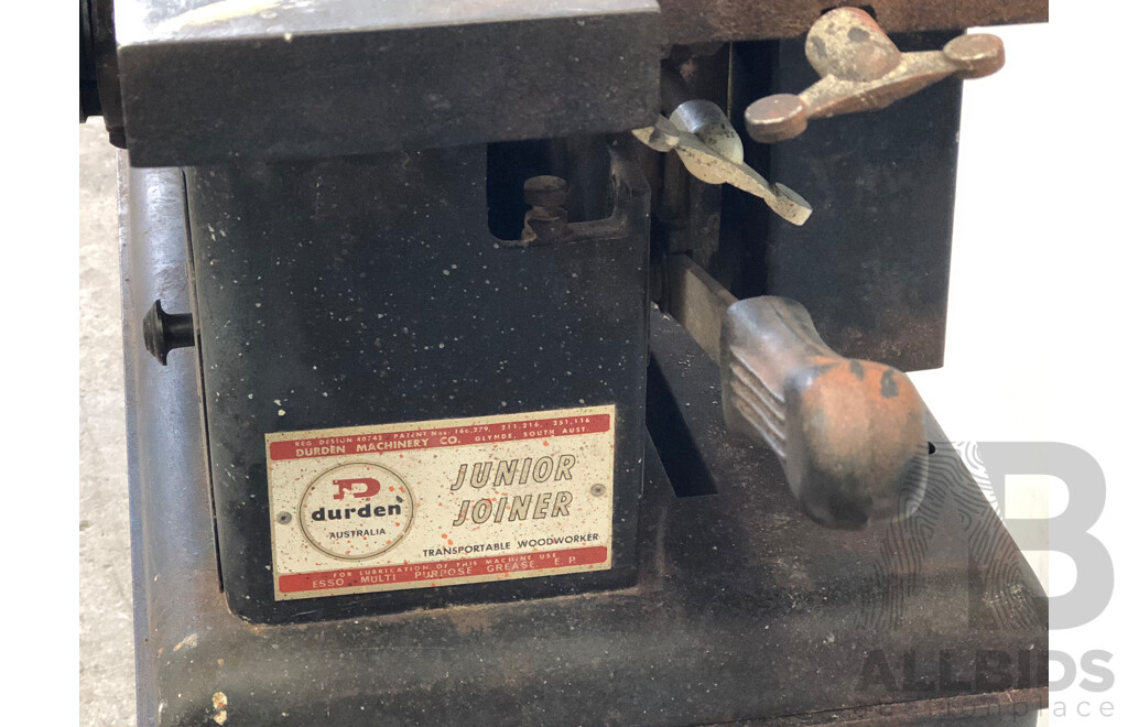 Durden SP8-450 Junior Joiner with Metal Stand