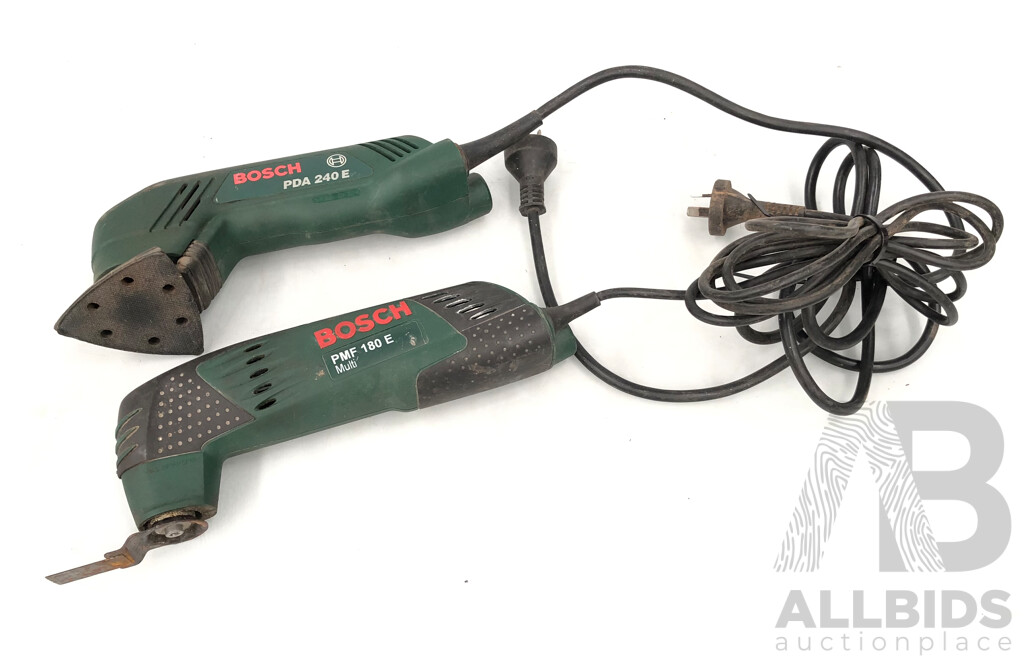 Bosch Electric Multi Tool and Bosch Electric Delta Sander