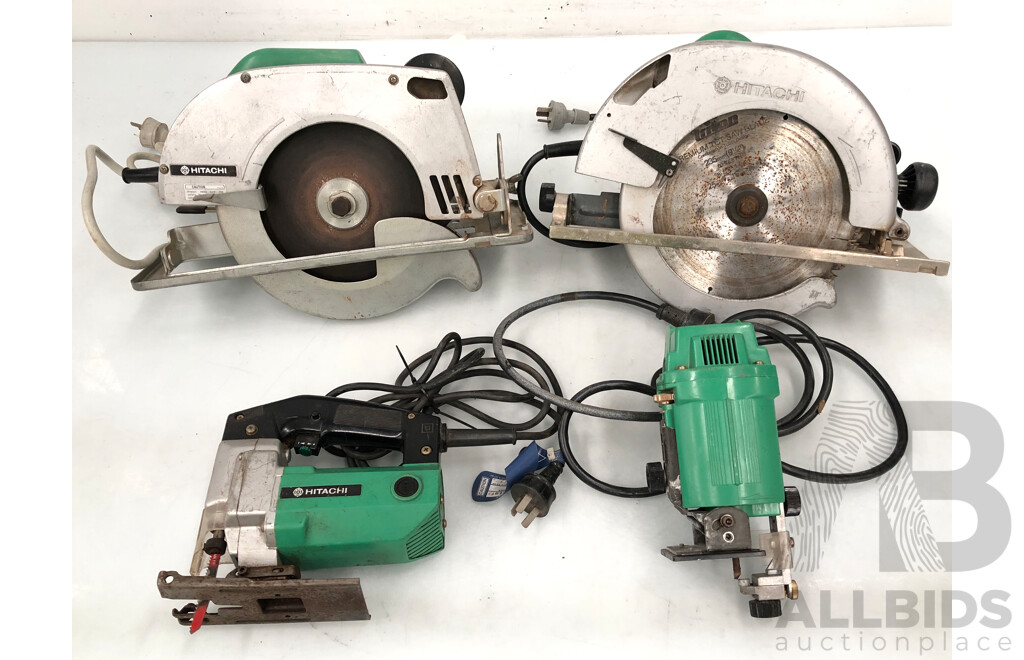 Hitachi  Electric Circular Saws, Jigsaw and Trimmer
