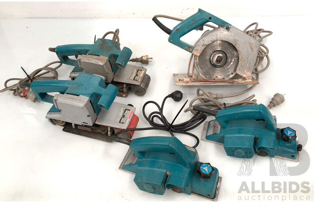 Makita Electric Power Tools - Lot of Five