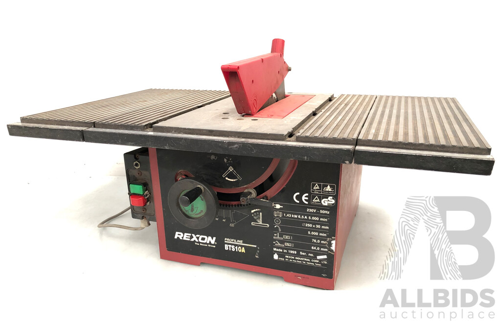 Rexon 250mm Electric Table Saw