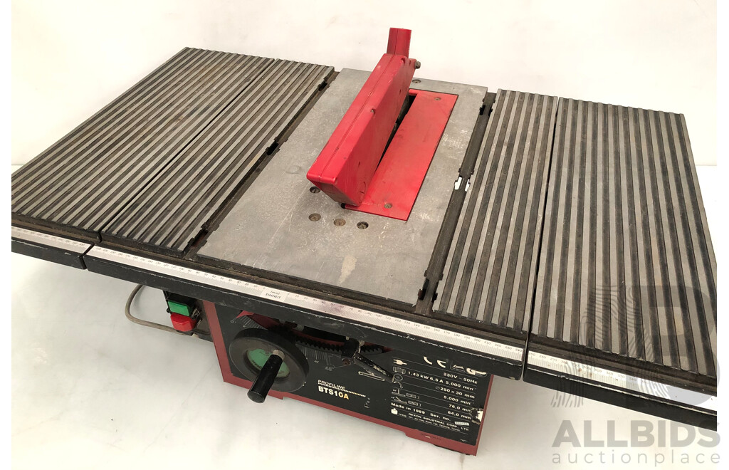 Rexon 250mm Electric Table Saw