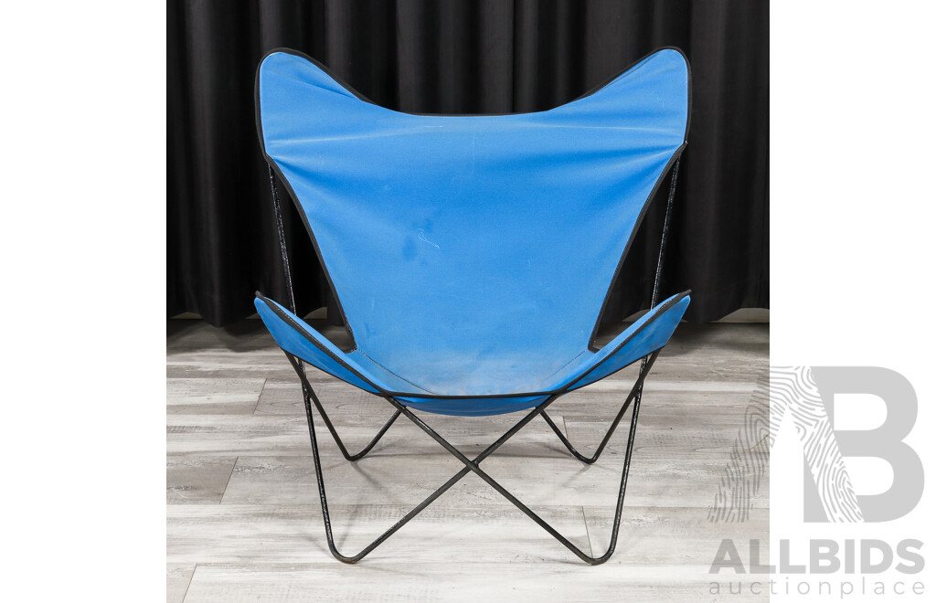 Early Reproduction Butterfly Chair with Canvas Cover