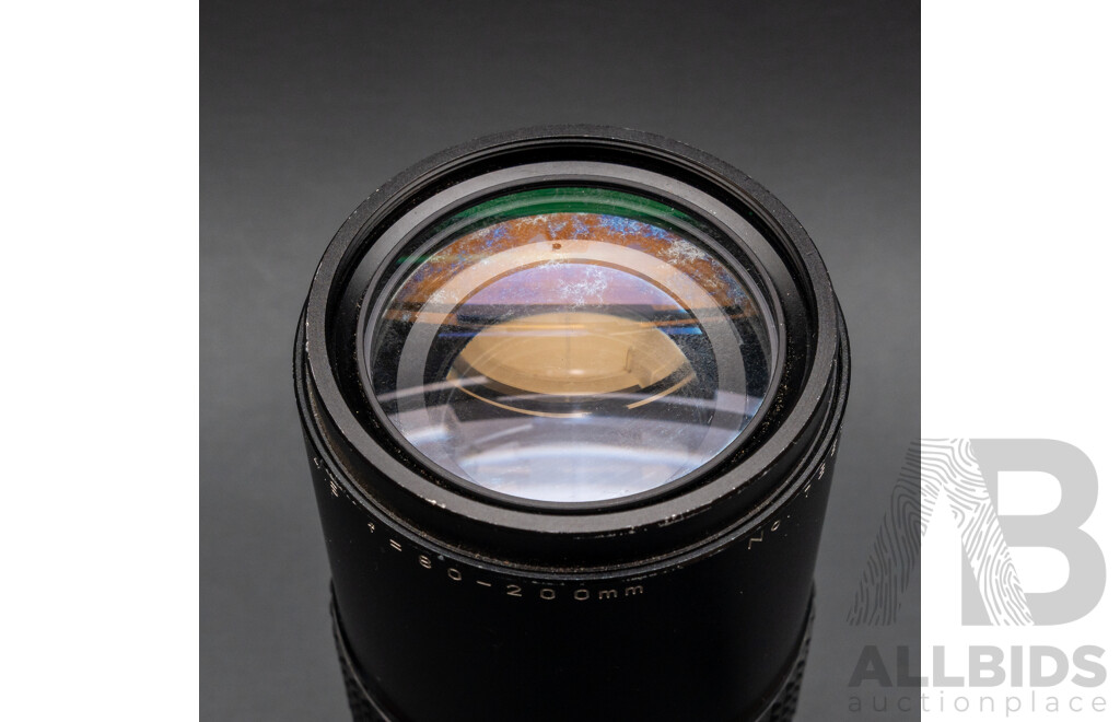 Olympus OM10 with a 50mm F/1.8 Lens and Praktica Super TL3 with Flexar Auto Zoom MC 80-200mm F/4.5 Lens