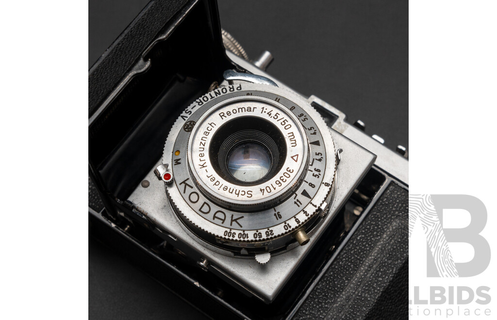 Lot of Four Vintage Cameras - Canonet, Kodak Disc 4000, Kodak Retinette