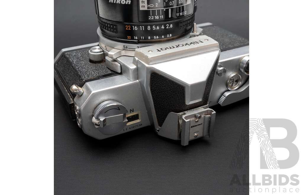 Nikkormat FTN with 24mm F/2.8 Lens