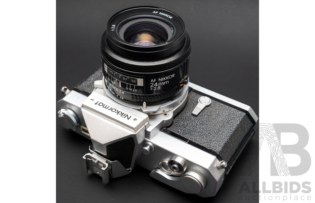 Nikkormat FTN with 24mm F/2.8 Lens