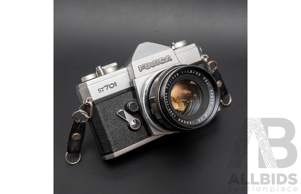 Fujica ST701 with Fujinon 55mm F/1.8 Lens