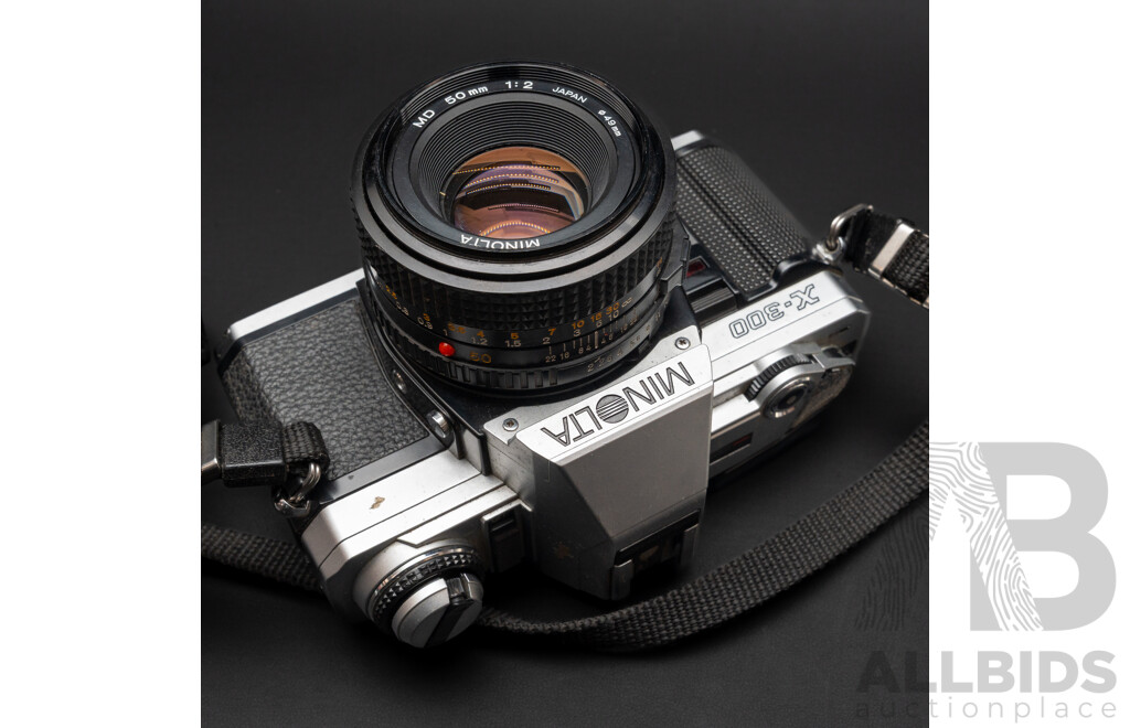 Minolta X-300 with 50mm F/1.2 Lens