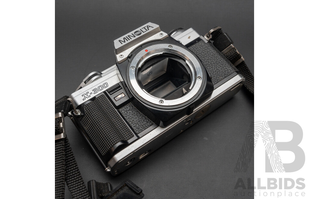 Minolta X-300 with 50mm F/1.2 Lens