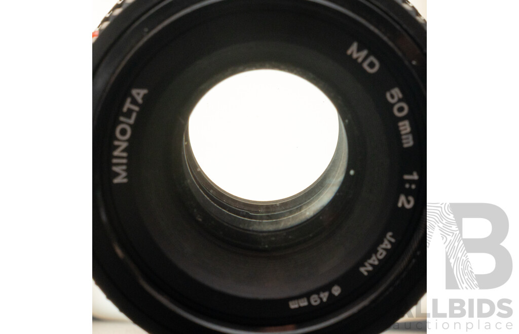 Minolta X-300 with 50mm F/1.2 Lens