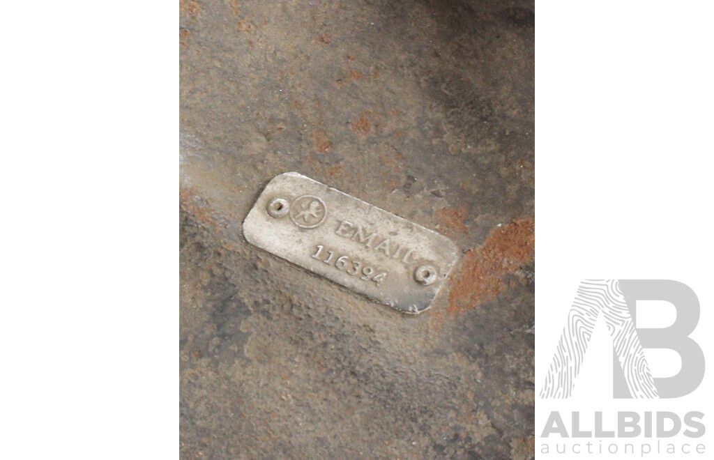 Vintage Industrial Floor Fan by Electricity Meter & Allied Industries Ltd - Email.LTD