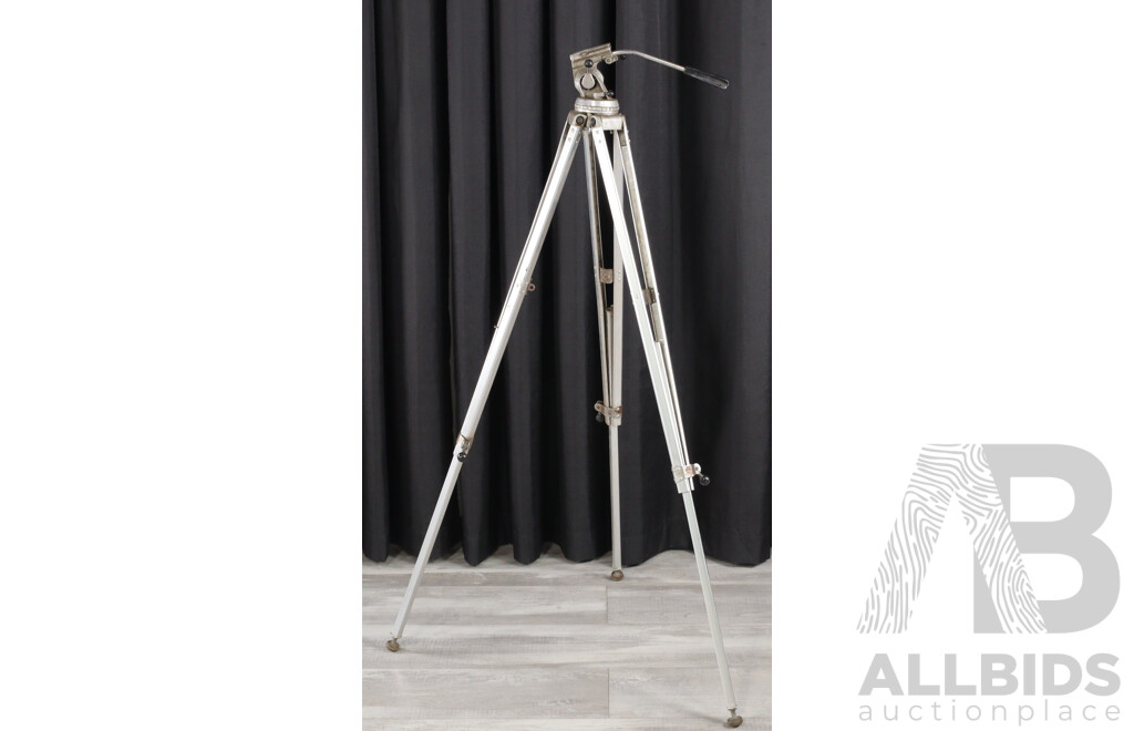 Vintage Metal Rolex Paillard Camera Tripod