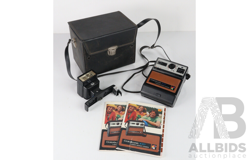 Vintage Kodak Colourburst 100 Instant Camera
