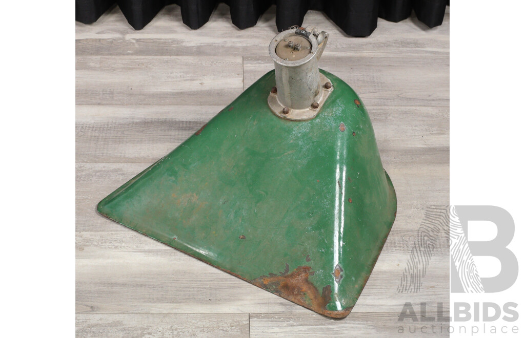 Set of Three Vintage Tennis Court Light Shades