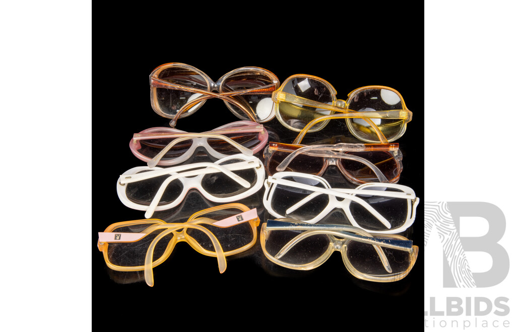 Collection Retro Sunglasses Including Playboy Example And More