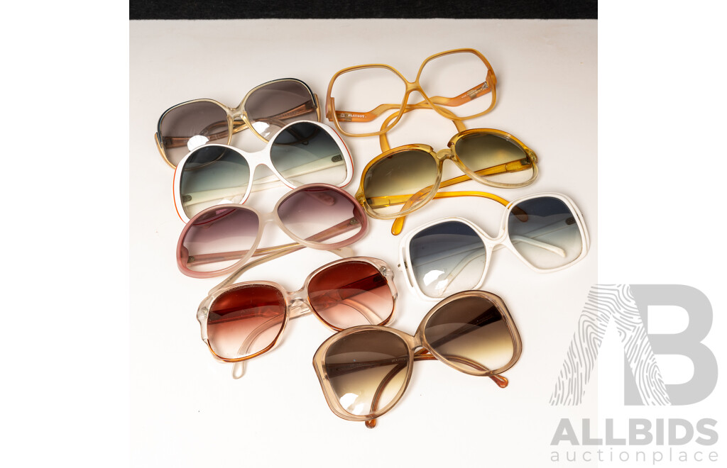 Collection Retro Sunglasses Including Playboy Example And More