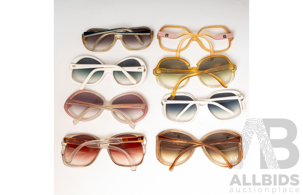Collection Retro Sunglasses Including Playboy Example And More