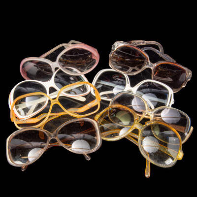 Collection Retro Sunglasses Including Playboy Example And More