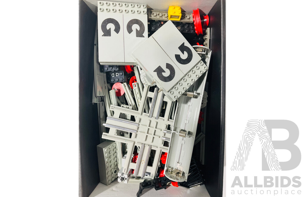 Collection of Vintage Lego Power Functions and Rail Functions