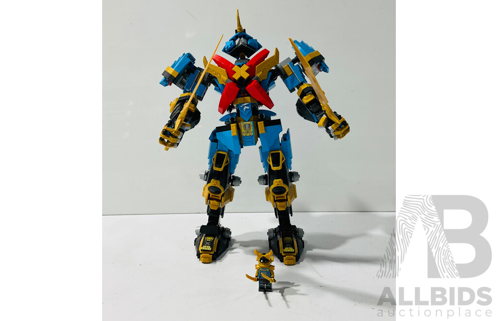 Mostly Built LEGO Ninjago Nya’s Samurai X Mech Set 71775