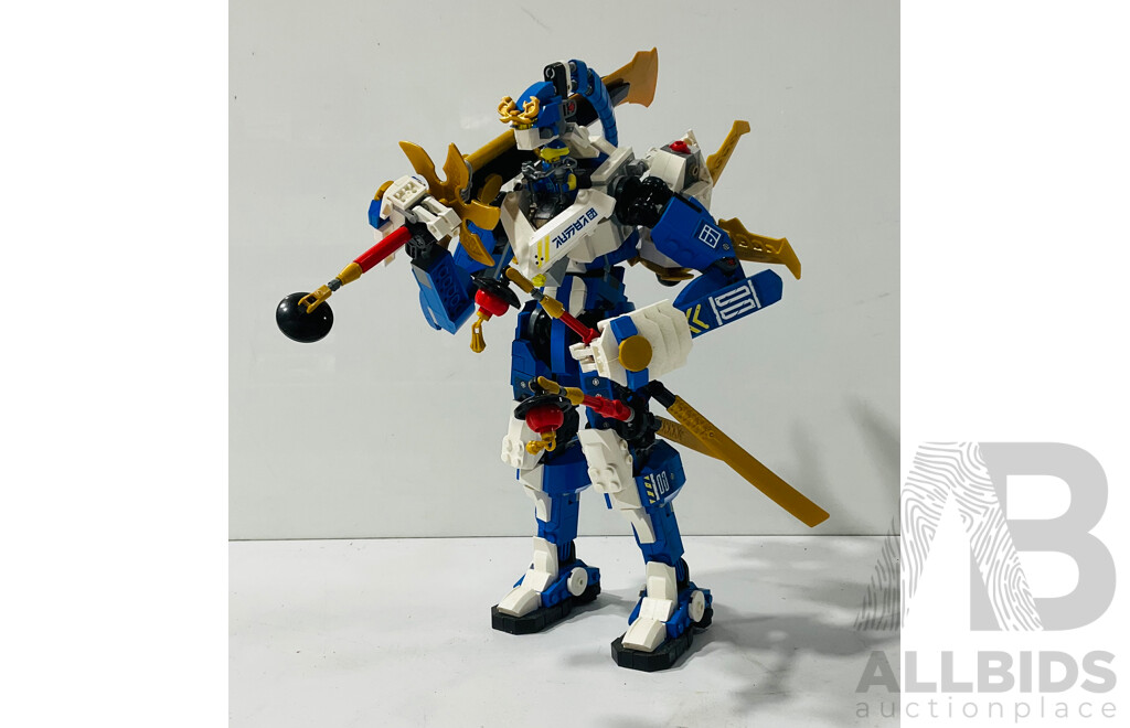 Mostly Built LEGO Ninjago Jay’s Titan Mech Set 71785