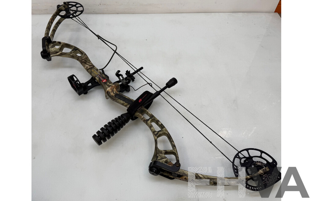 PSE X Force Vendetta XL L6 Archery Bow and Accessories