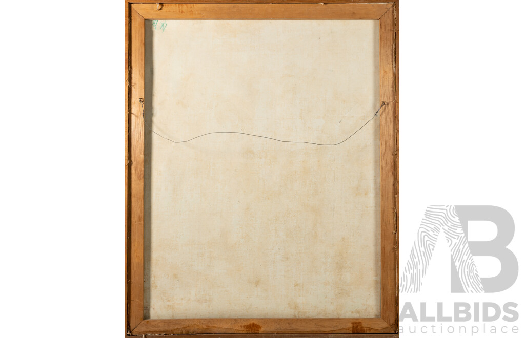 JMD Kendrowan, (20th Century, Balinese), Balinese Butterfly Hunting in Jungle, Original Vintage Handpainted Ink & Pigment on Canvas Cloth, 88.5 x 72 cm (frame)