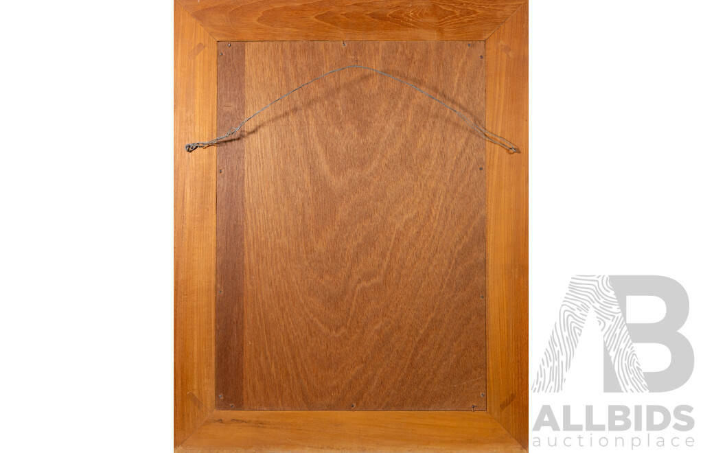 Donald Friend, (20th Century, Australian, 1915-1989), Young Boys in Sarongs, Offset Vintage Lithograph A/P,  Signed and Dated, 79 X 62 Cm (frame)