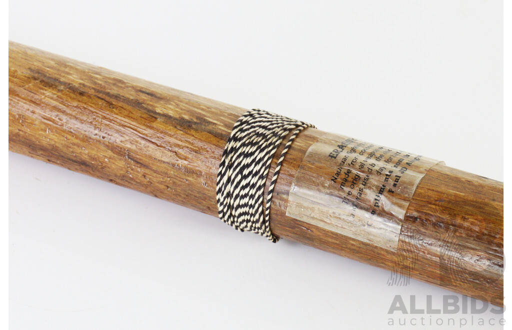 Interesting Vintage Oceanic Nauruan Coconut Eragow Wooen Fighting Stick