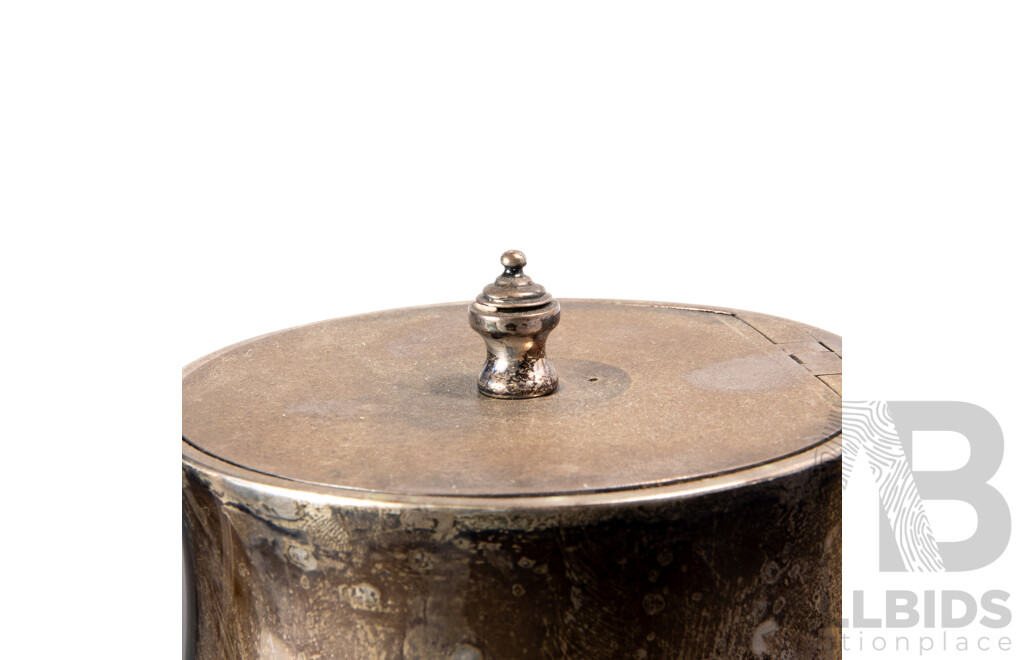 Antique English Sterling Silver Teapot with Ivory Handle, Garrards, London,.1881