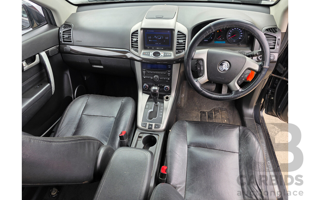 10/2013 Holden Captiva 7 LX (AWD) CG MY13 4d Wagon Black 2.2L