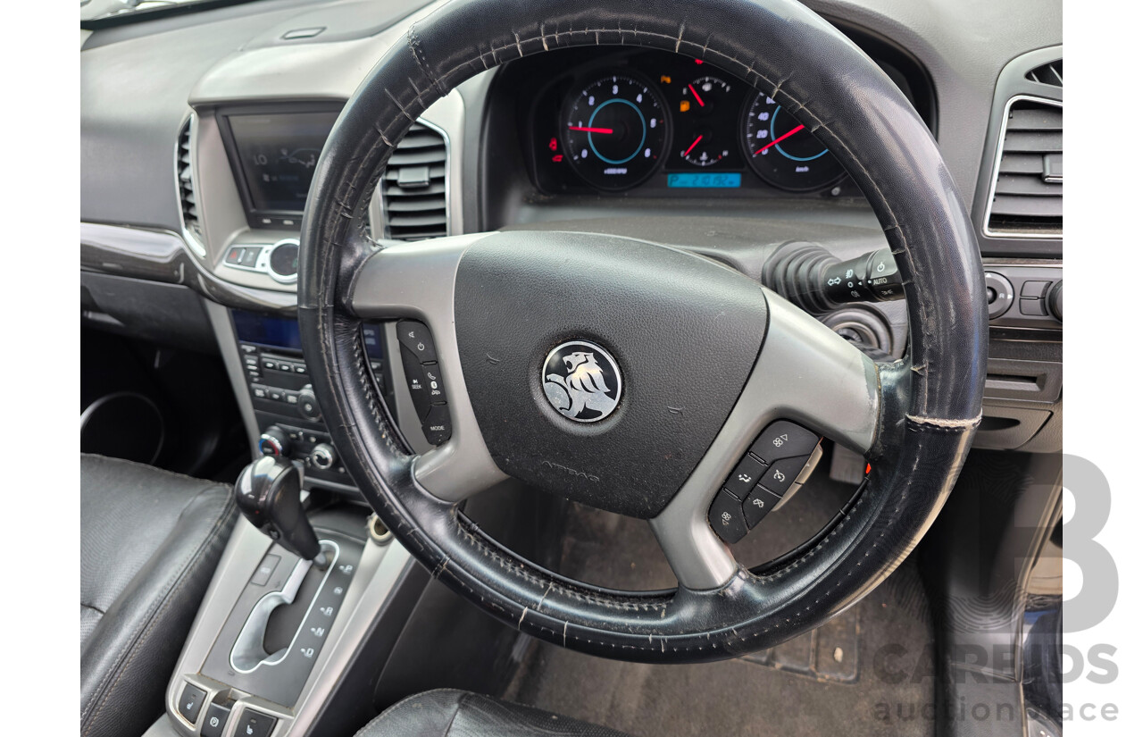 10/2013 Holden Captiva 7 LX (AWD) CG MY13 4d Wagon Black 2.2L