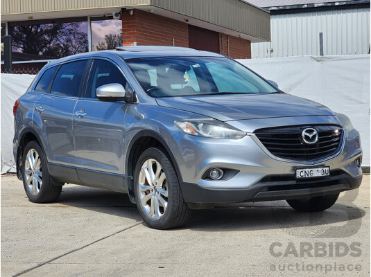 2/2013 Mazda Cx-9 Luxury (fwd) MY13 4d Wagon Silver Or Chrome 3.7L