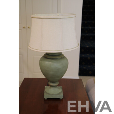 Pair of StyleCraft Oldsbury Green Table Lamp  