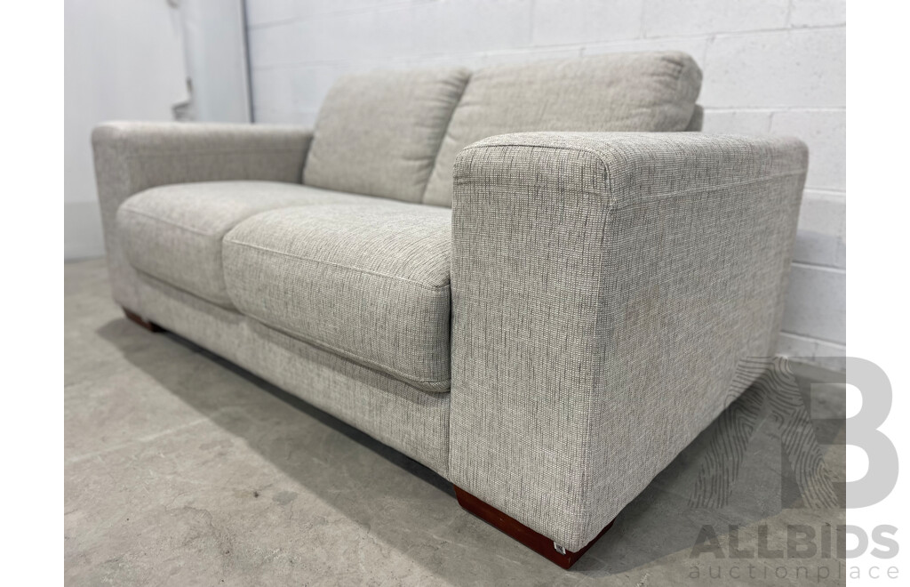 PLUSH THINK SOFAS - ArchitectTwo Seat Fabric Sofa