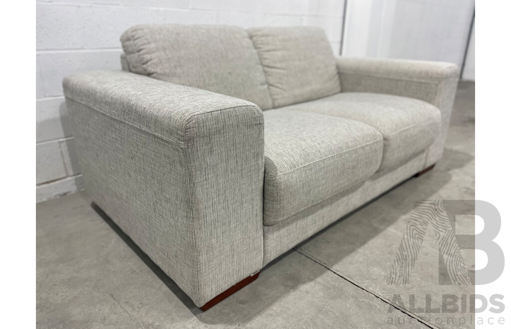 PLUSH THINK SOFAS - ArchitectTwo Seat Fabric Sofa