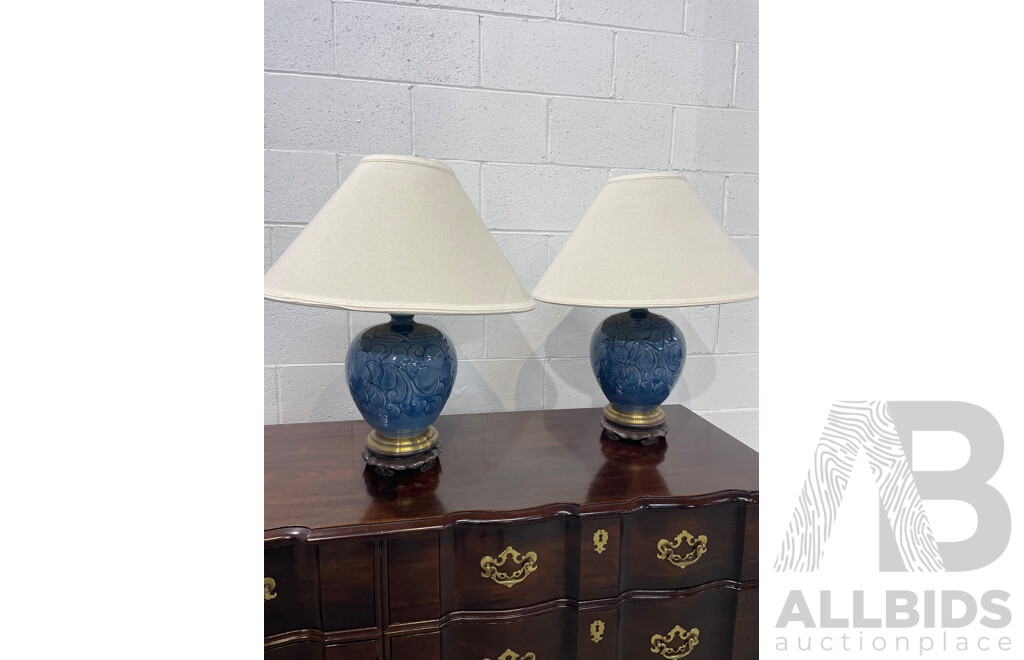 Pair of Hampton Style Lamps