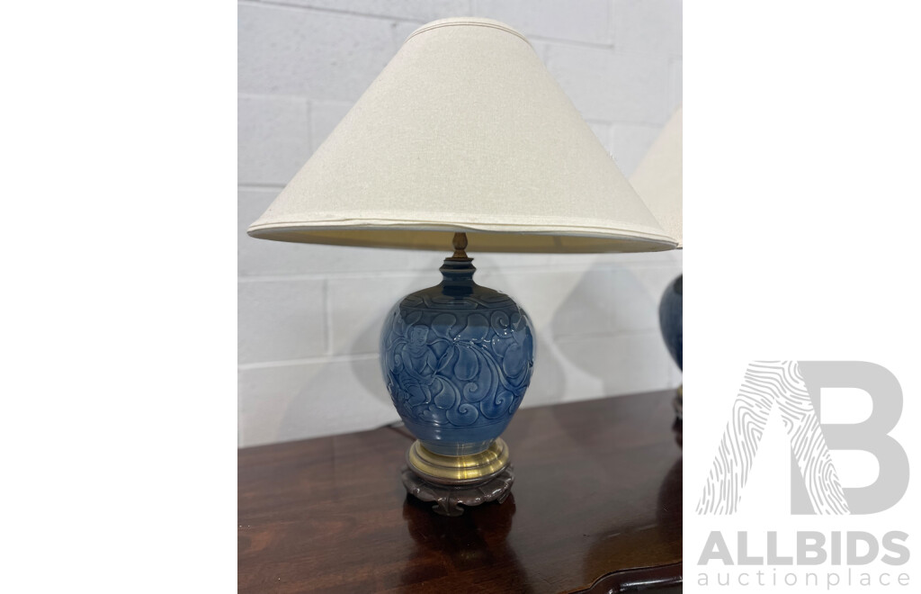 Pair of Hampton Style Lamps