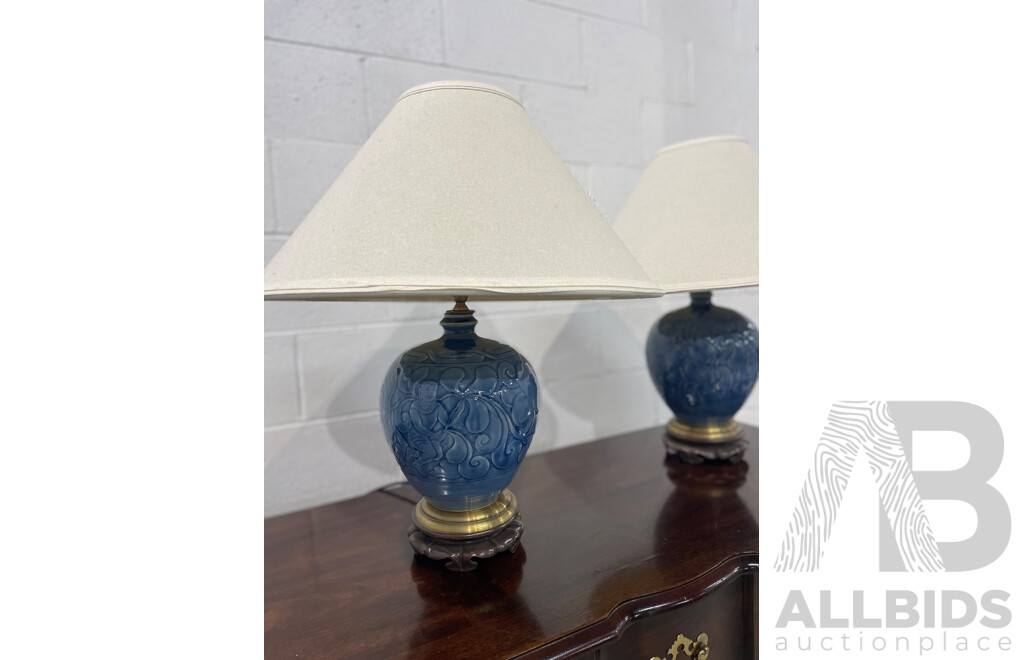 Pair of Hampton Style Lamps